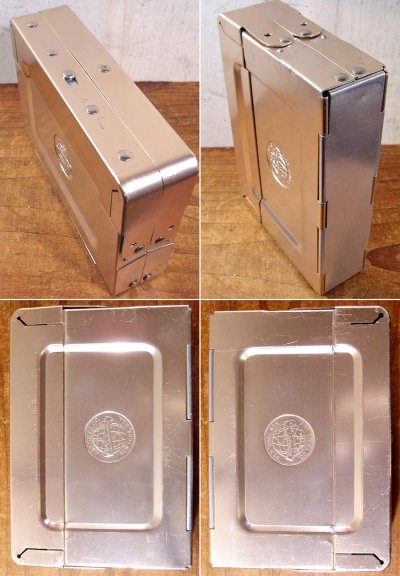 画像2: 1950's ”Pink-Gold” 2-TONE Aluminum Box 