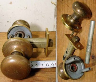 画像3:  Vintage "Kwikset" Doorknob 3 sets