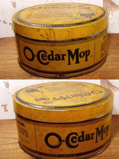 画像1: 1920-30's "O-Cedar Polish Mop" TIN CAN