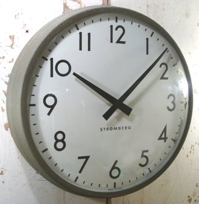 画像1: 1950's "Steel" Office Wall Clock