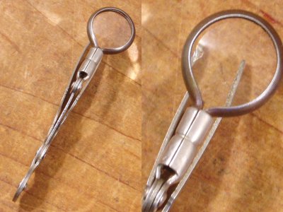 画像3: 1900-20's "Jewelers" Magnifying Glass Tweezers