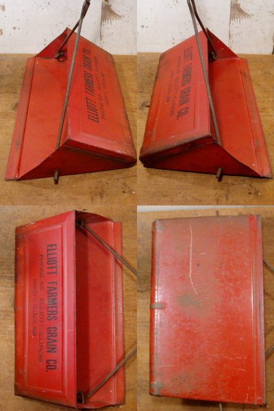 画像1: 1920-30's "RED" Advertising Dust pan