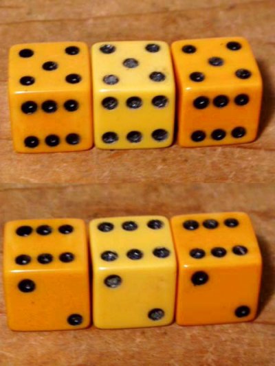 画像2: 1930-50's Bakelite "DICE"