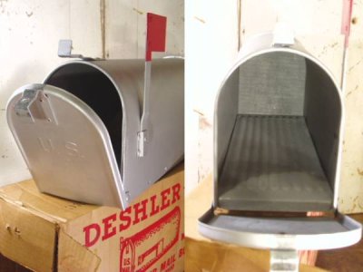 画像1: 1940-50's Steel U.S. MAILBOX【Dead Stock】