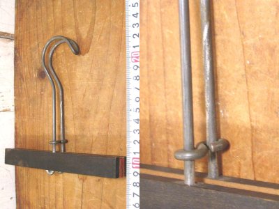 画像3: "Advertising" Wood Skirt/Trousers Hanger