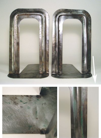 画像1: "GRAS/RAVEL" Steel Bookends