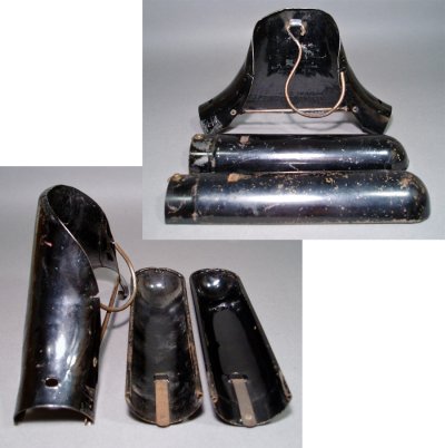 画像3: 1900-20's Black Metal "TOURIST" Travel Hanger
