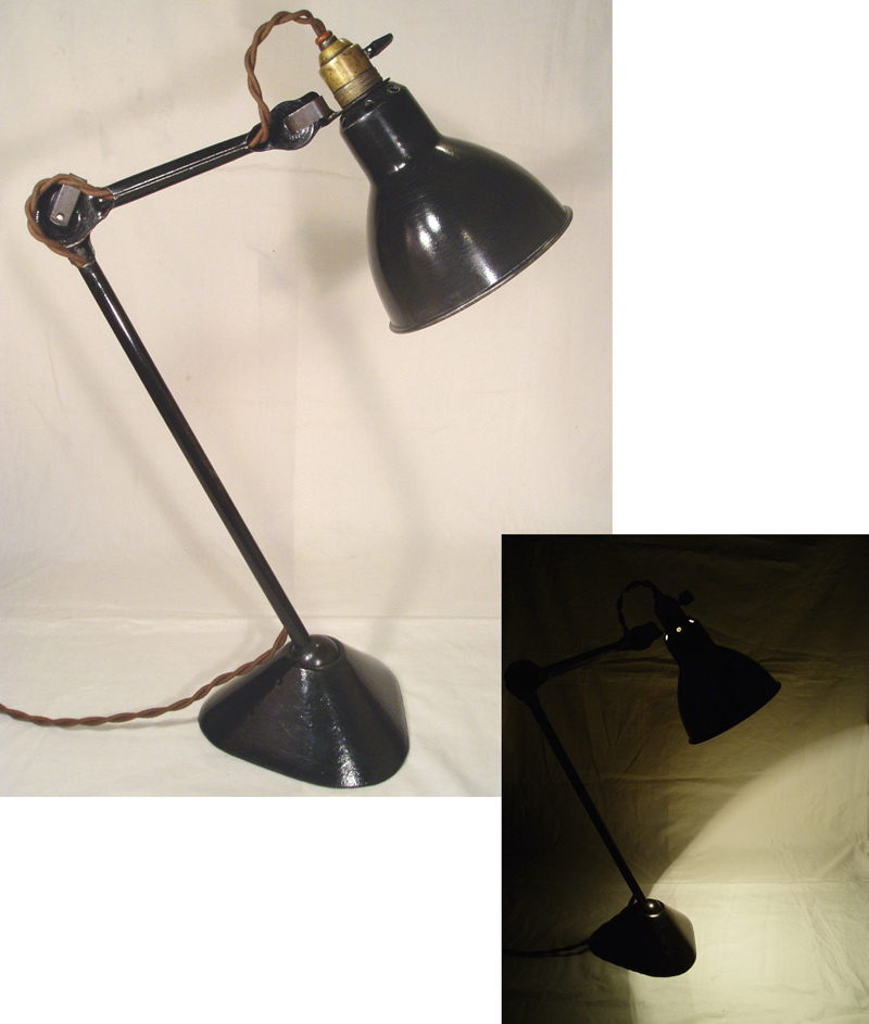 画像1: 1920's GRAS N°205  French Desk Lamp (1)