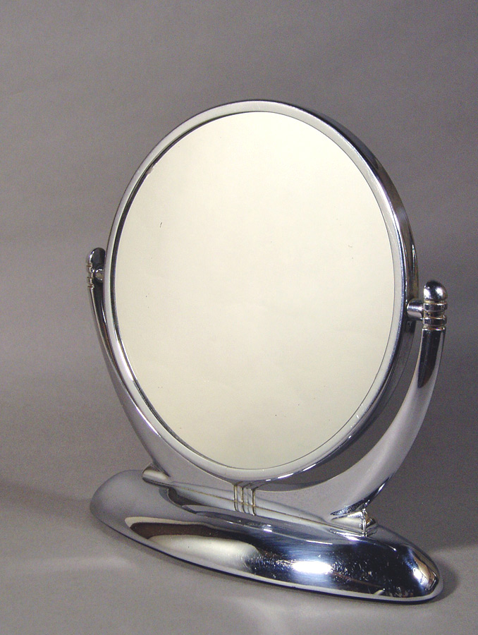 画像1: 1930-40's Art Deco "Chromed" Vanity Mirror (1)