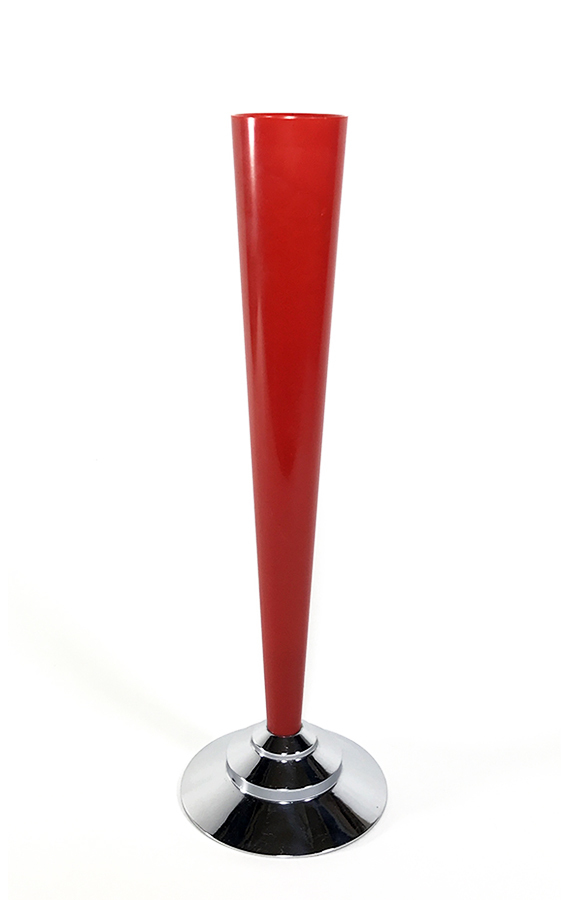 画像1: ★The Dura Co.★  1930's Bud Vase 【RED】 -＊Mint Condition＊- (1)