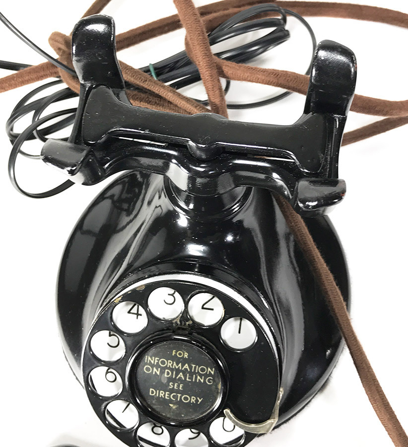 実働品 -1920's 【Western Electric】Telephone with Ringer Box