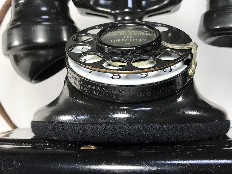 実働品 -1920's 【Western Electric】Telephone with Ringer Box 