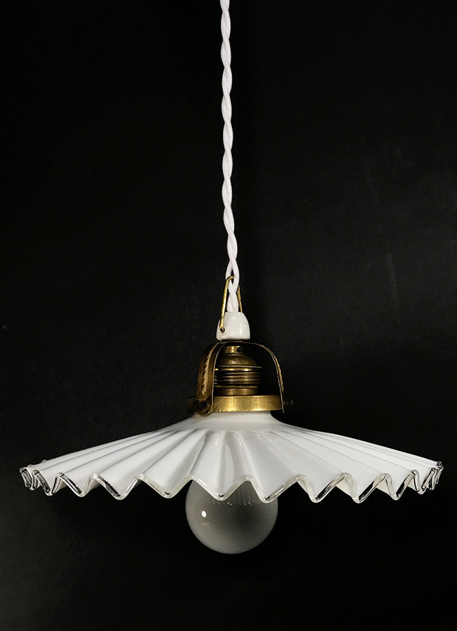 画像1: German-Deco "Petticoat" Pendant Lamp (1)