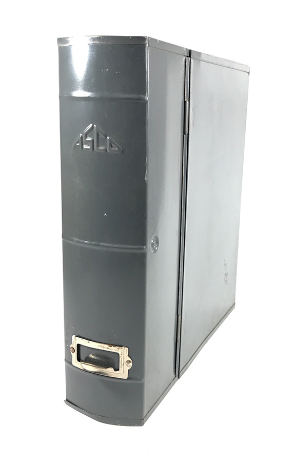 画像1: 1950-60's "ASCO N.Y." Steel File Box (1)