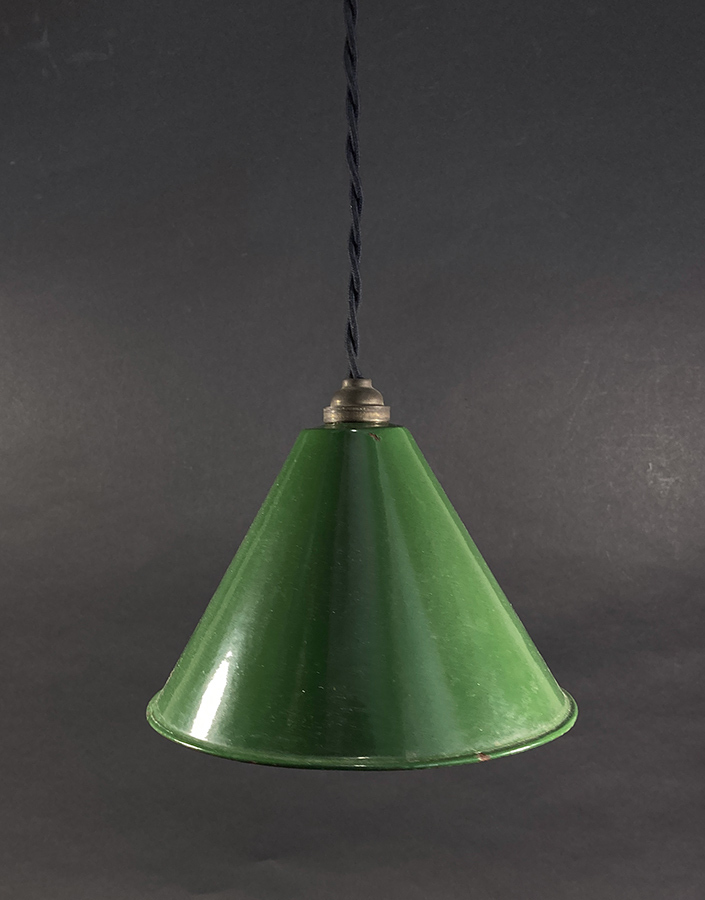 画像1: 1940-50's "Enamel Shade" Pendant Lamp (1)