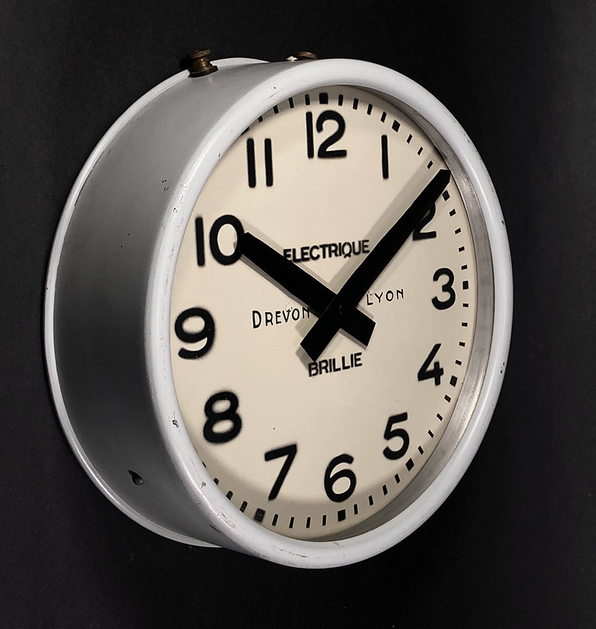画像1: 1930's "BRILLIE" French Wall Clock (1)