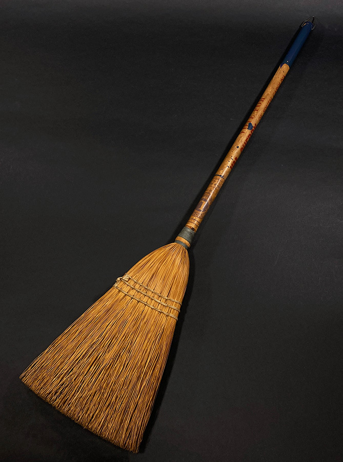 画像1: 1910-30's  "VOTE FOR JIM CHERRY"  Advertising Broom  【Dead Stock】 (1)