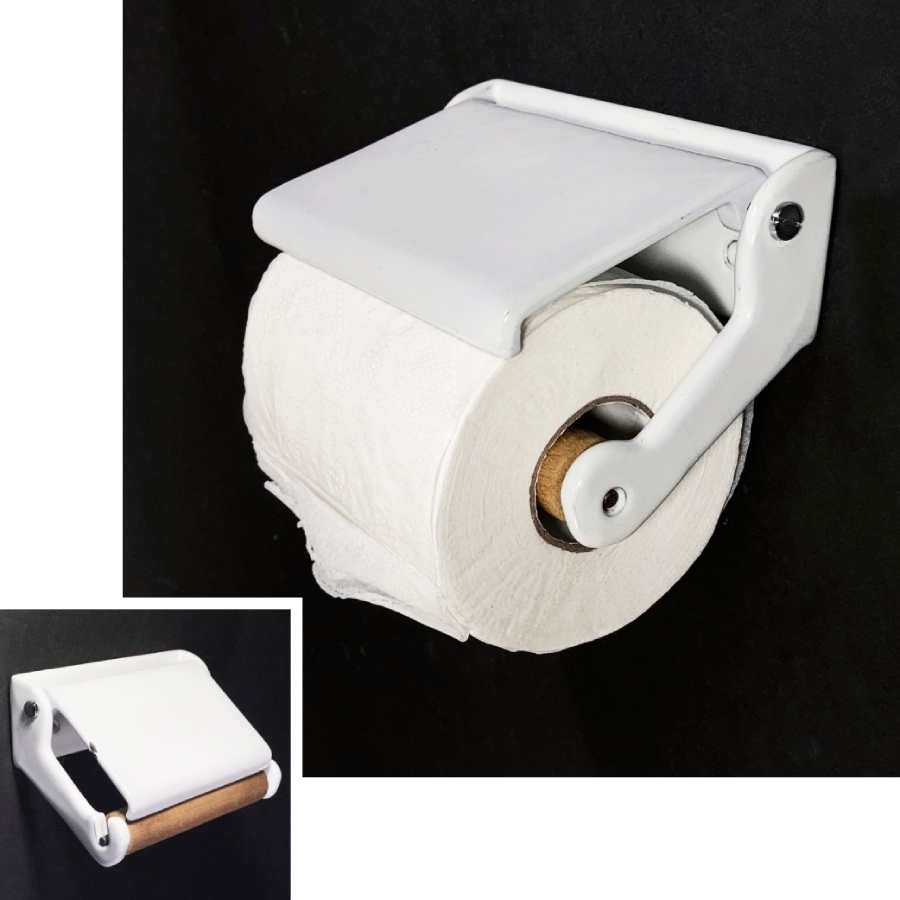 Iron Toilet Paper Holder –