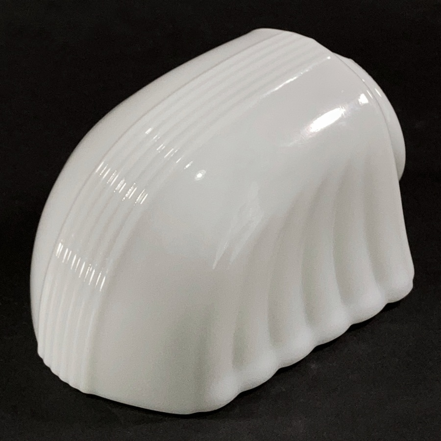 画像1: 1920-30's “Milk Glass” Shade for Bathroom Lamp (1)
