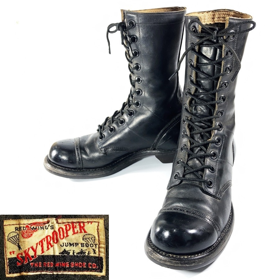 1940-50's Red Wing ☆SKY TROOPER☆ Jump Boots - F U N N Y S U P P L Y