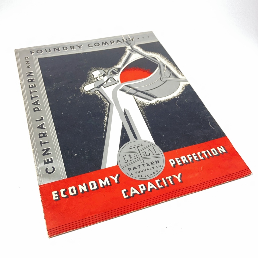 画像1: 【Central Pattern & Foundry Co.】 1930's Art-Deco "Machine Age" Book (1)