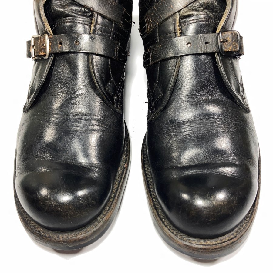 1940-50's ☆HEMAN☆ Leather Tanker Boots -＊Mint Condition