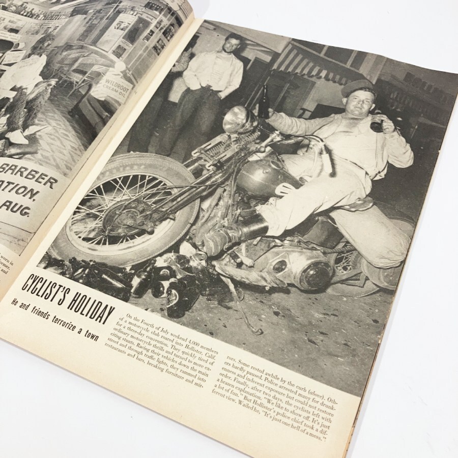 画像1: 1947【LIFE】 “HOLLISTER” Motorcycle Gang Culture (1)