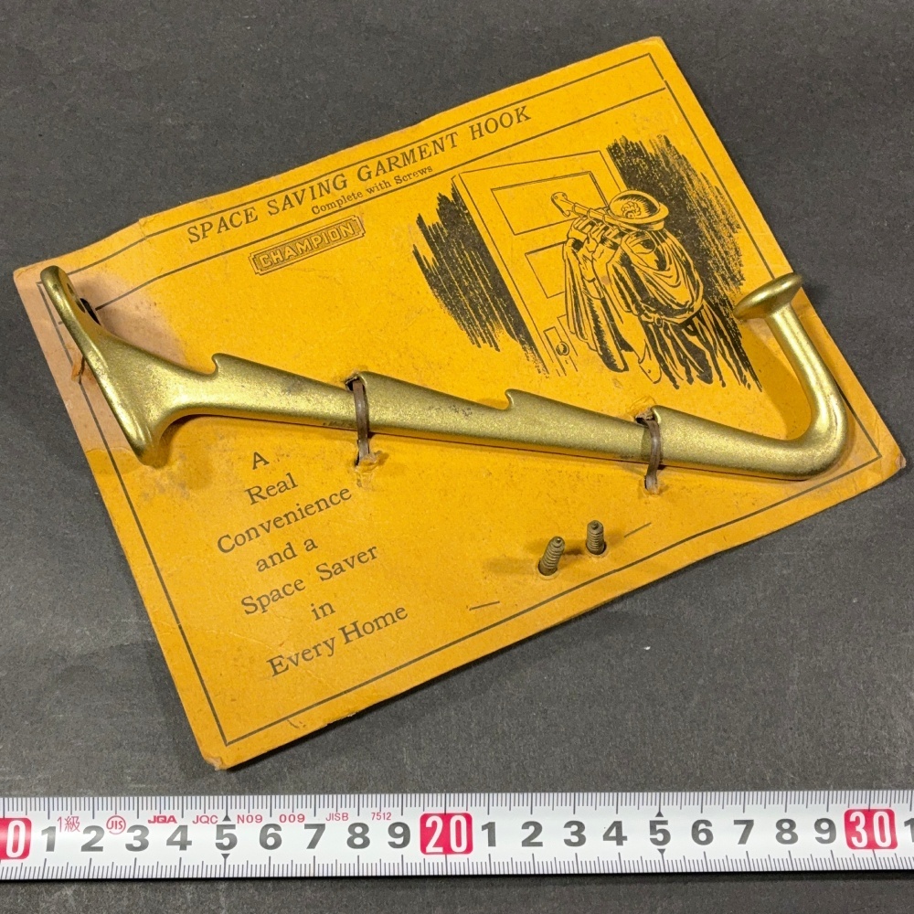 画像7: Early-1900's Cast Iron Garment Hook  (7)