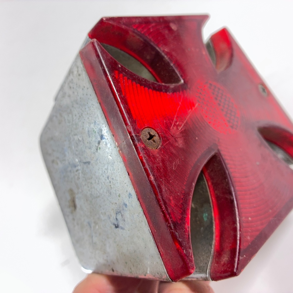 画像4: 1970's “KS” Iron Cross Tail Light (4)