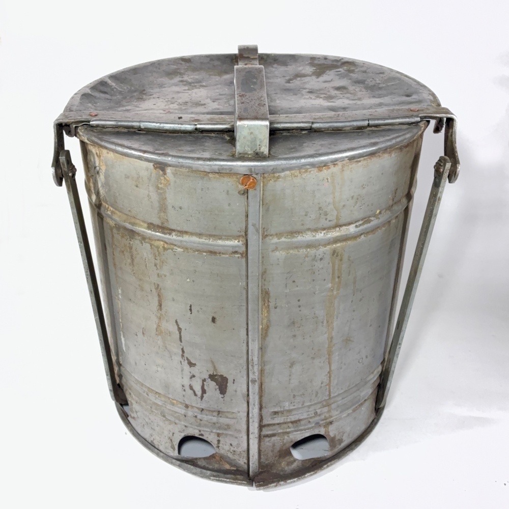 画像7: 1930's ★SAFE GUARD★ Stenciled Oily Waste Can (7)