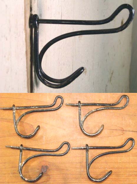 画像1: Black Steel Wire "Hat＆Jacket" Hook (1)