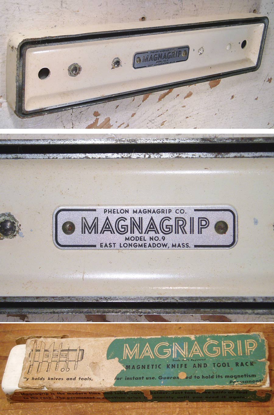 画像1: "MAGNAGRIP" Magnetic Tool Rack (1)